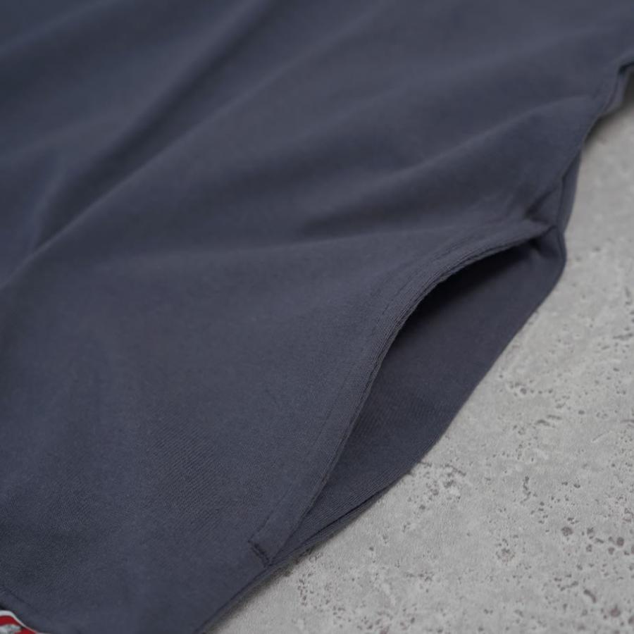 BEN DAVIS ベンデイビス ハーフジップ ヘビーウェイト Tシャツ メンズ 半袖 1/4 ZIP TRAINEE ULTRA HEAVY TEE ネイビー | BEN DAVIS | 05