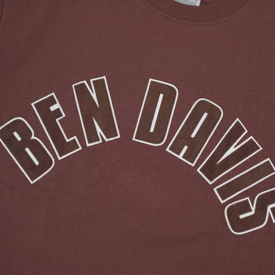 BEN DAVIS ベンデイビス ヘビーウェイト Tシャツ メンズ 半袖 ARCH LOGO ULTRA HEAVY TEE ブラウン | BEN DAVIS | 04
