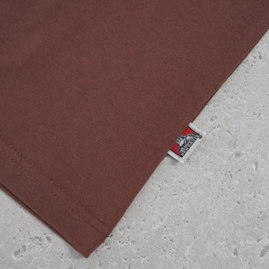 BEN DAVIS ベンデイビス ヘビーウェイト Tシャツ メンズ 半袖 ARCH LOGO ULTRA HEAVY TEE ブラウン | BEN DAVIS | 06