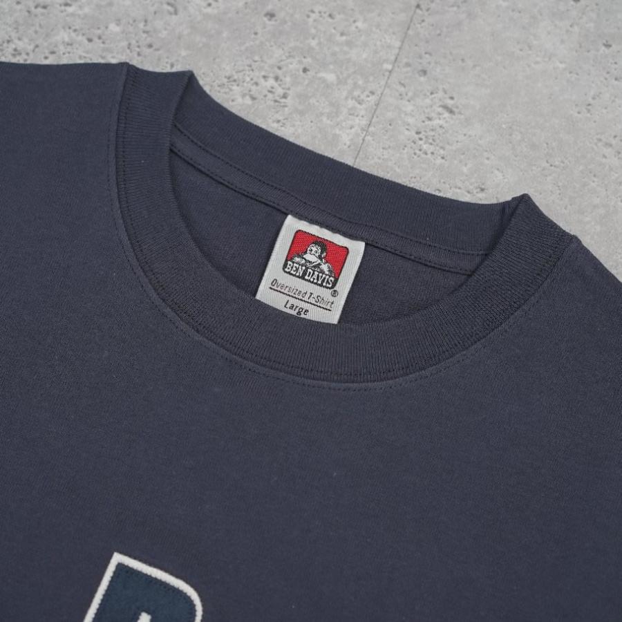 BEN DAVIS ベンデイビス ヘビーウェイト Tシャツ メンズ 半袖 ARCH LOGO ULTRA HEAVY TEE ネイビー | BEN DAVIS | 03