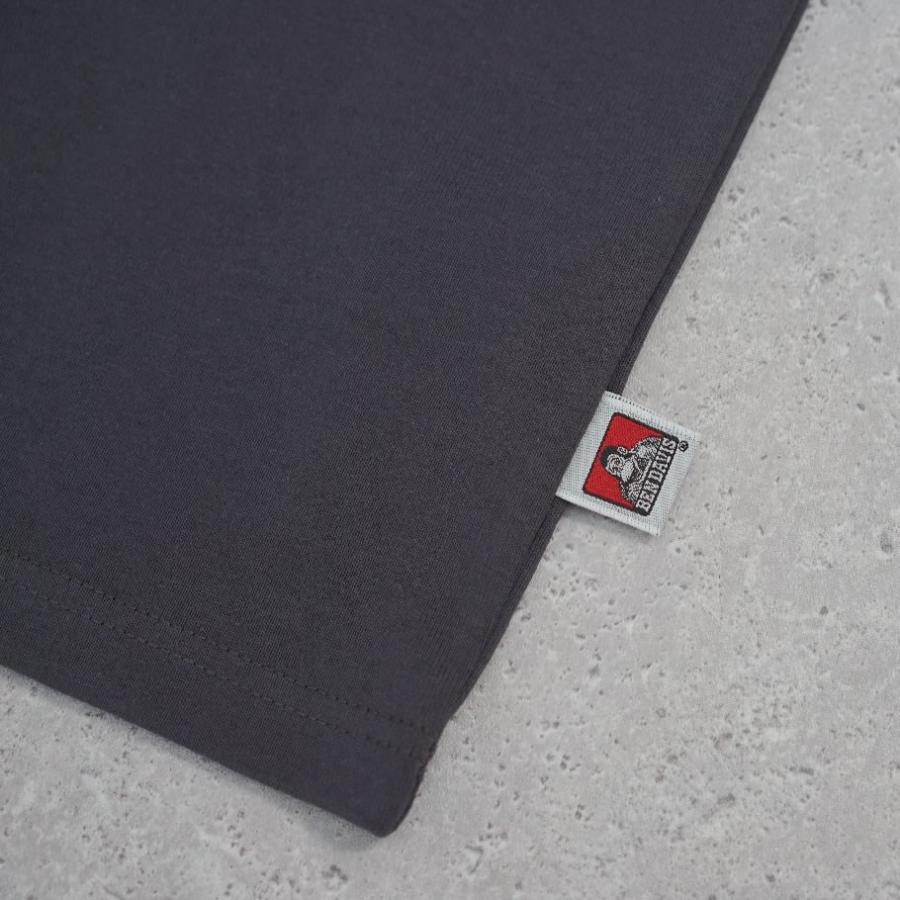 BEN DAVIS ベンデイビス ヘビーウェイト Tシャツ メンズ 半袖 ARCH LOGO ULTRA HEAVY TEE チャコール | BEN DAVIS | 05