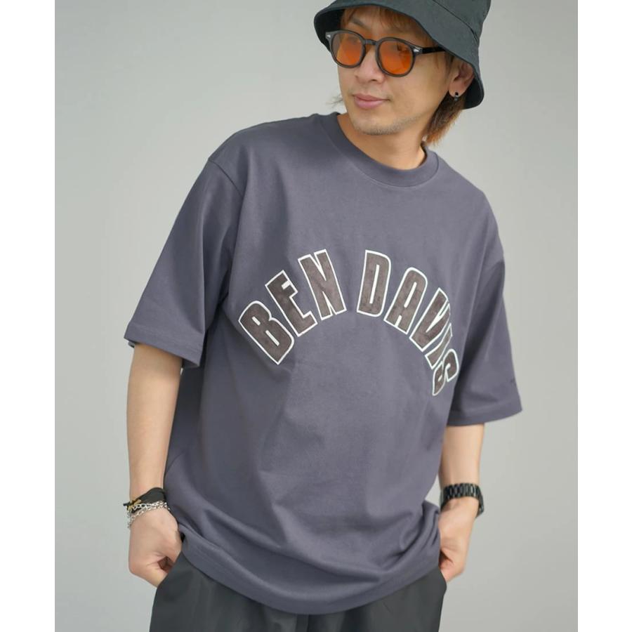 BEN DAVIS ベンデイビス ヘビーウェイト Tシャツ メンズ 半袖 ARCH LOGO ULTRA HEAVY TEE チャコール | BEN DAVIS | 06
