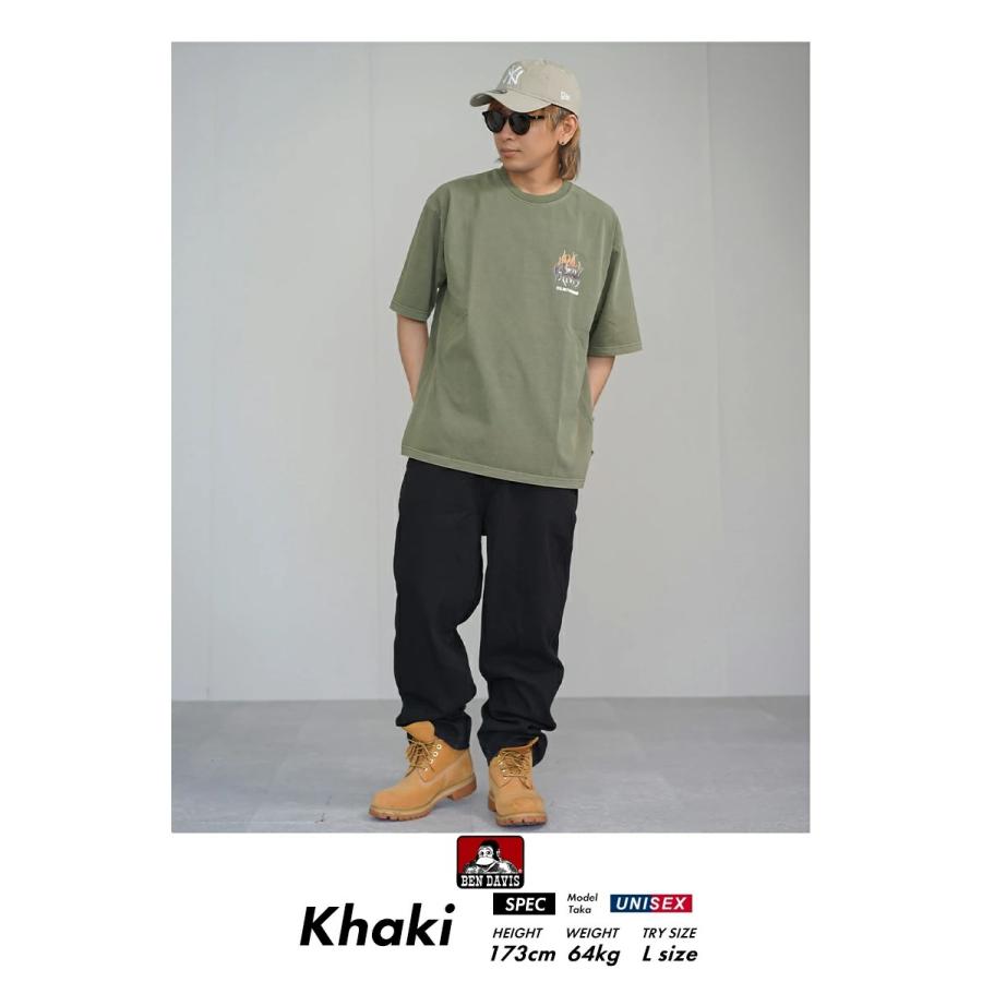 BEN DAVIS ベンデイビス Tシャツ メンズ 半袖 GORILLA BIKE VNTG TEE カーキ | BEN DAVIS | 03