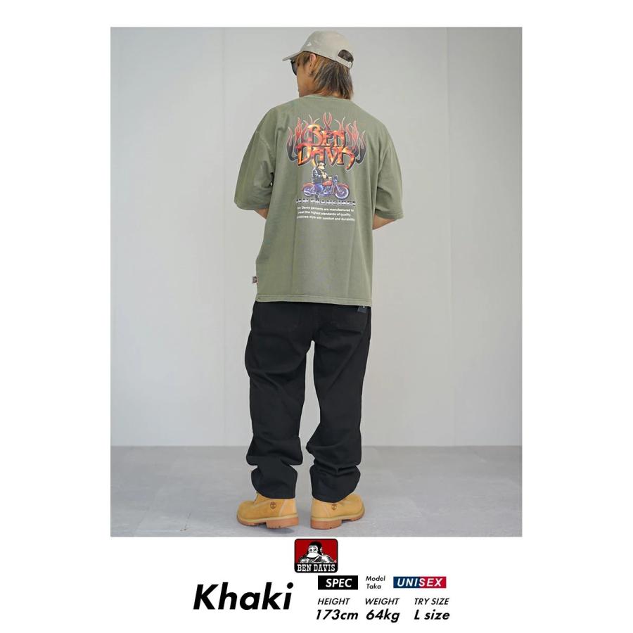 BEN DAVIS ベンデイビス Tシャツ メンズ 半袖 GORILLA BIKE VNTG TEE カーキ | BEN DAVIS | 04