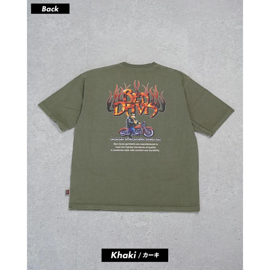 BEN DAVIS ベンデイビス Tシャツ メンズ 半袖 GORILLA BIKE VNTG TEE カーキ | BEN DAVIS | 06