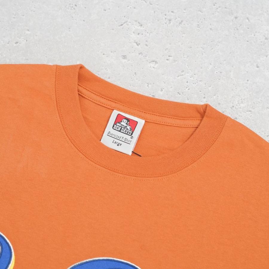 BEN DAVIS ベンデイビス Tシャツ メンズ 半袖 SCRIPT PATCH TEE ダークオレンジ | BEN DAVIS | 07