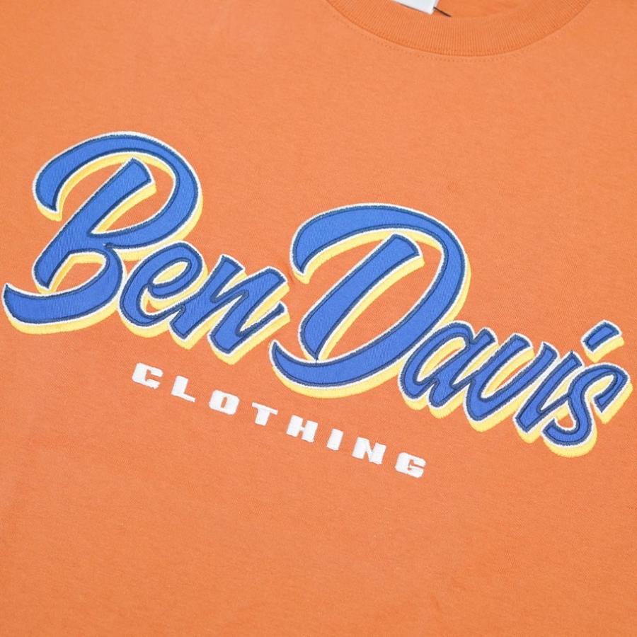 BEN DAVIS ベンデイビス Tシャツ メンズ 半袖 SCRIPT PATCH TEE ダークオレンジ | BEN DAVIS | 08