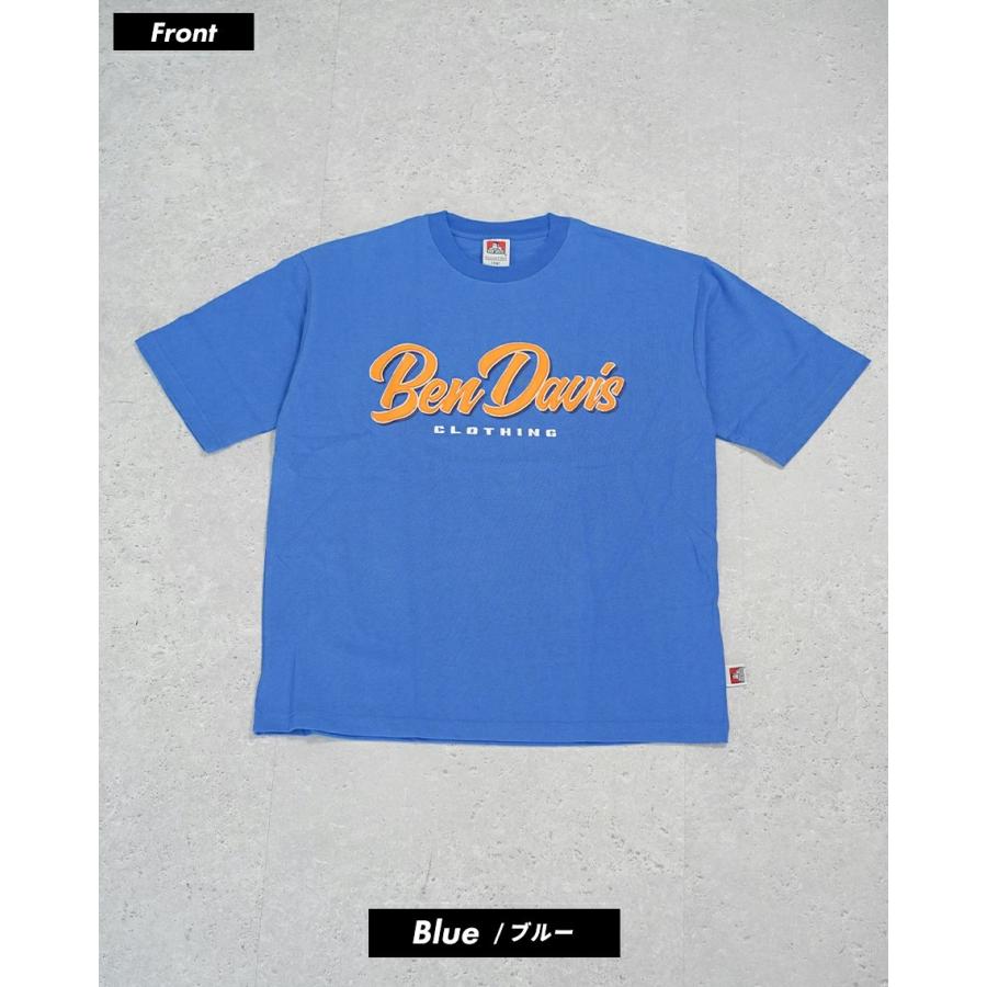 BEN DAVIS ベンデイビス Tシャツ メンズ 半袖 SCRIPT PATCH TEE ブルー | BEN DAVIS | 05