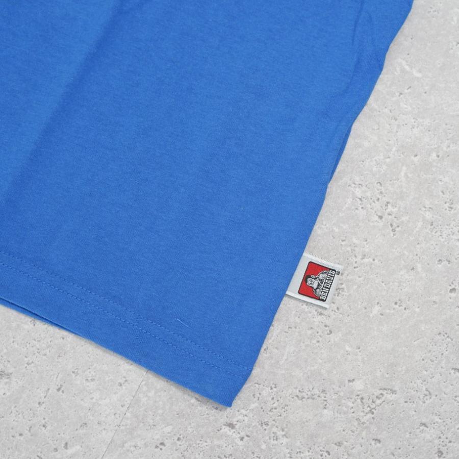 BEN DAVIS ベンデイビス Tシャツ メンズ 半袖 SCRIPT PATCH TEE ブルー | BEN DAVIS | 09