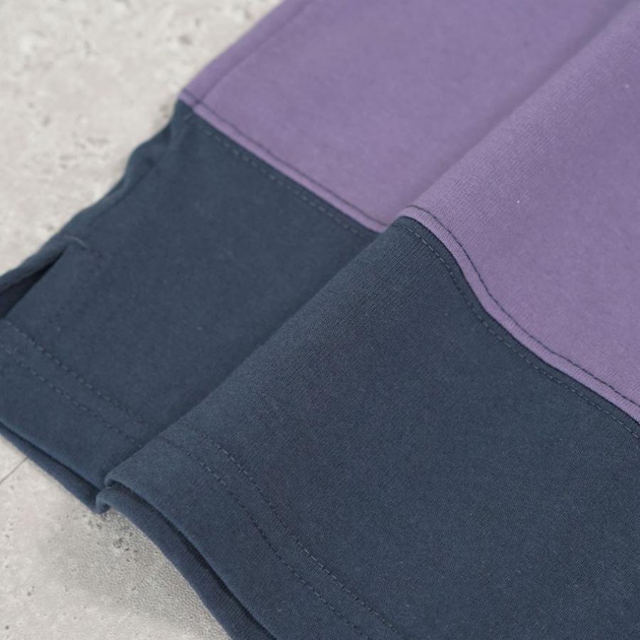 BEN DAVIS ベンデイビス ラグビーシャツ メンズ 半袖 PATCH RUGBY BORDER TEE ラベンダー | BEN DAVIS | 10