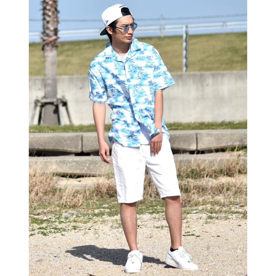 アロハシャツ メンズ 半袖 開襟 オープンカラー 総柄シャツ カジュアルシャツ 大きいサイズ 夏 ブランド BLACK HORSE ストリート系 ファッション | BLACK KAVIAR | 06
