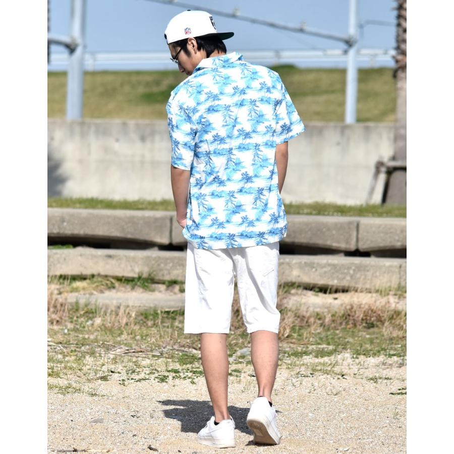 アロハシャツ メンズ 半袖 開襟 オープンカラー 総柄シャツ カジュアルシャツ 大きいサイズ 夏 ブランド BLACK HORSE ストリート系 ファッション | BLACK KAVIAR | 07