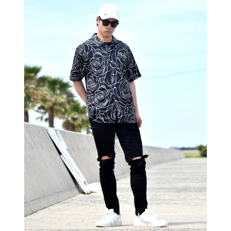 アロハシャツ メンズ 半袖 花柄 開襟 オープンカラー 総柄シャツ カジュアルシャツ 大きいサイズ 夏 ブランド Black Horse ストリート系 ファッション Bhot019 Deep B系 ストリートファッション 通販 Yahoo ショッピング
