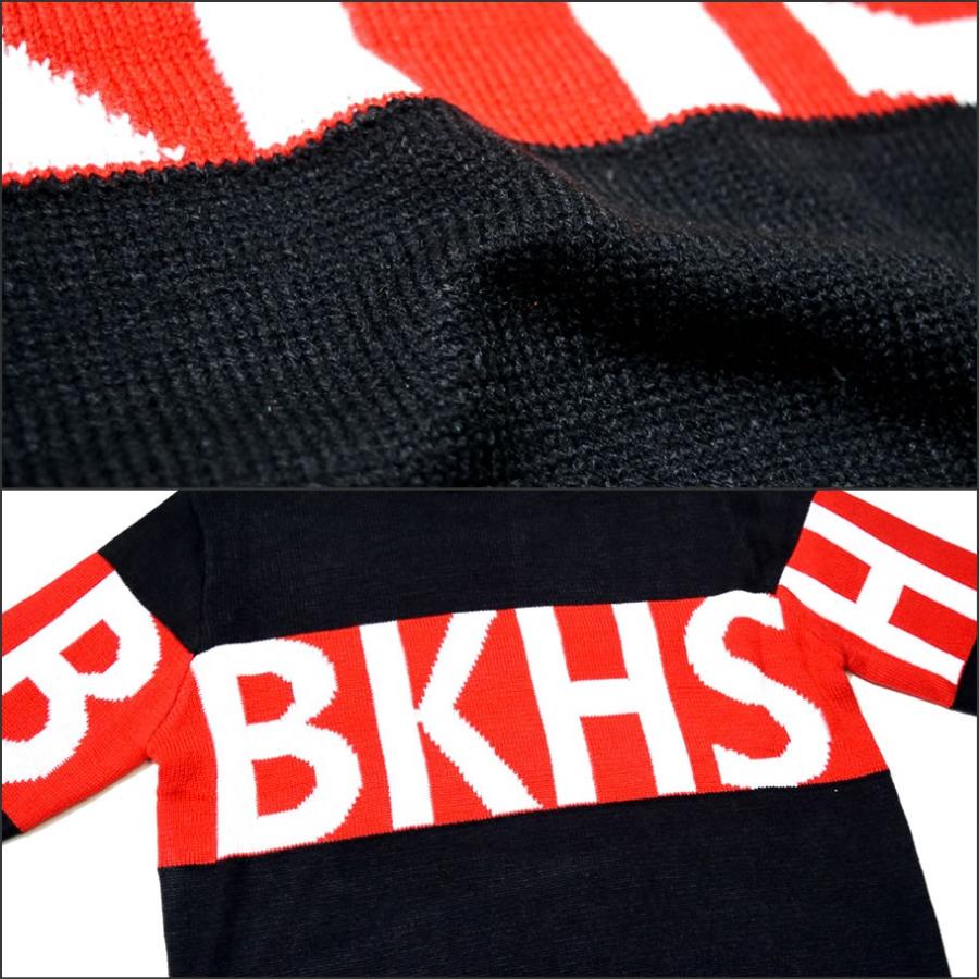 BLACK KAVIAR ビッグシルエット ニット セーター メンズ クルーネック