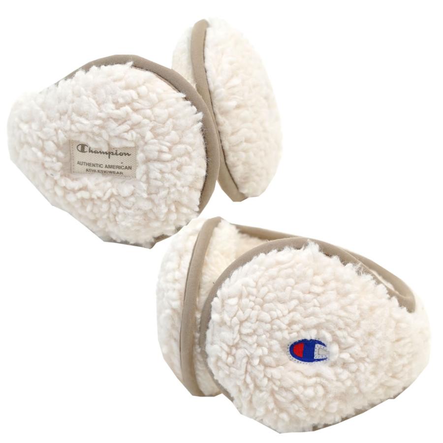 チャンピオン ボア イヤーマフ 耳あて メンズ レディース サイズ調整可能 あったかグッズ 防寒具 冬小物 Champion シープボアバックアーム 489-0013 | Champion | 13