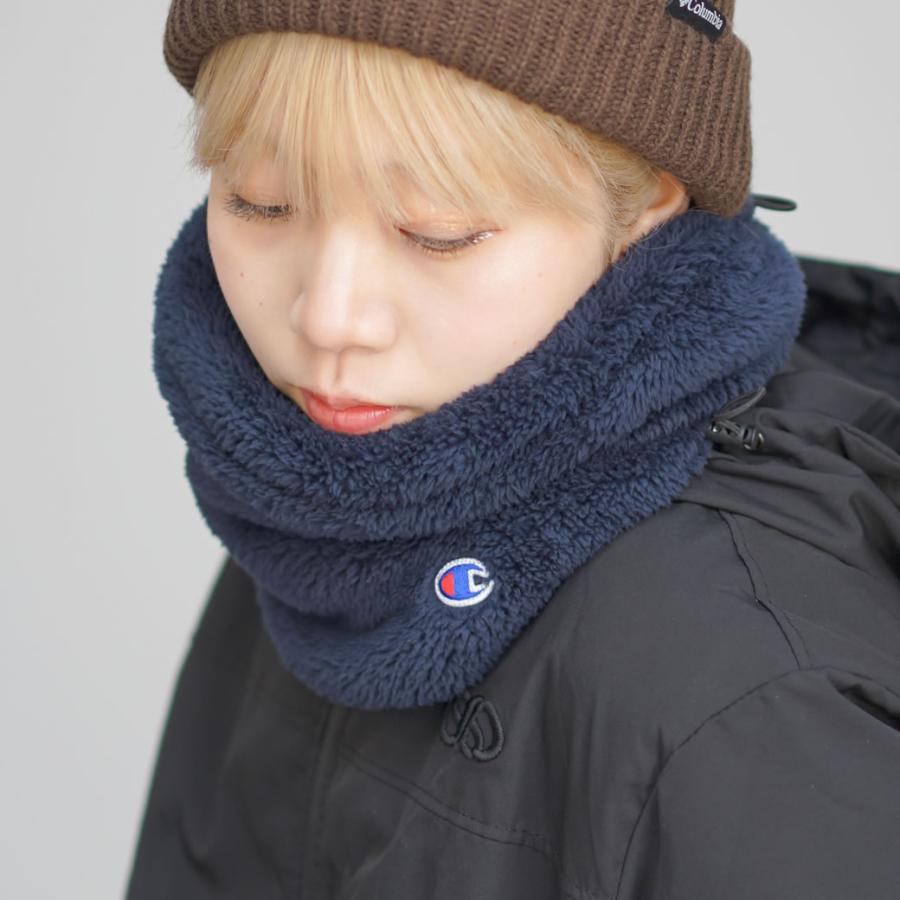 Champion（チャンピオン） ボア ネックウォーマー スヌード メンズ