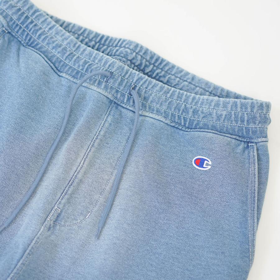 チャンピオン スウェット ハーフパンツ メンズ 裏毛  インディゴ染め フェイクデニム Champion 24SS C3-Z509 | Champion | 08