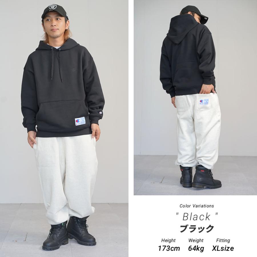 チャンピオン スウェット プルオーバー パーカー 裏起毛 メンズ 厚手 スーパーフリース Champion フーデッドスウェットシャツ 23FW アクションスタイル C3-Y135 | Champion | 13
