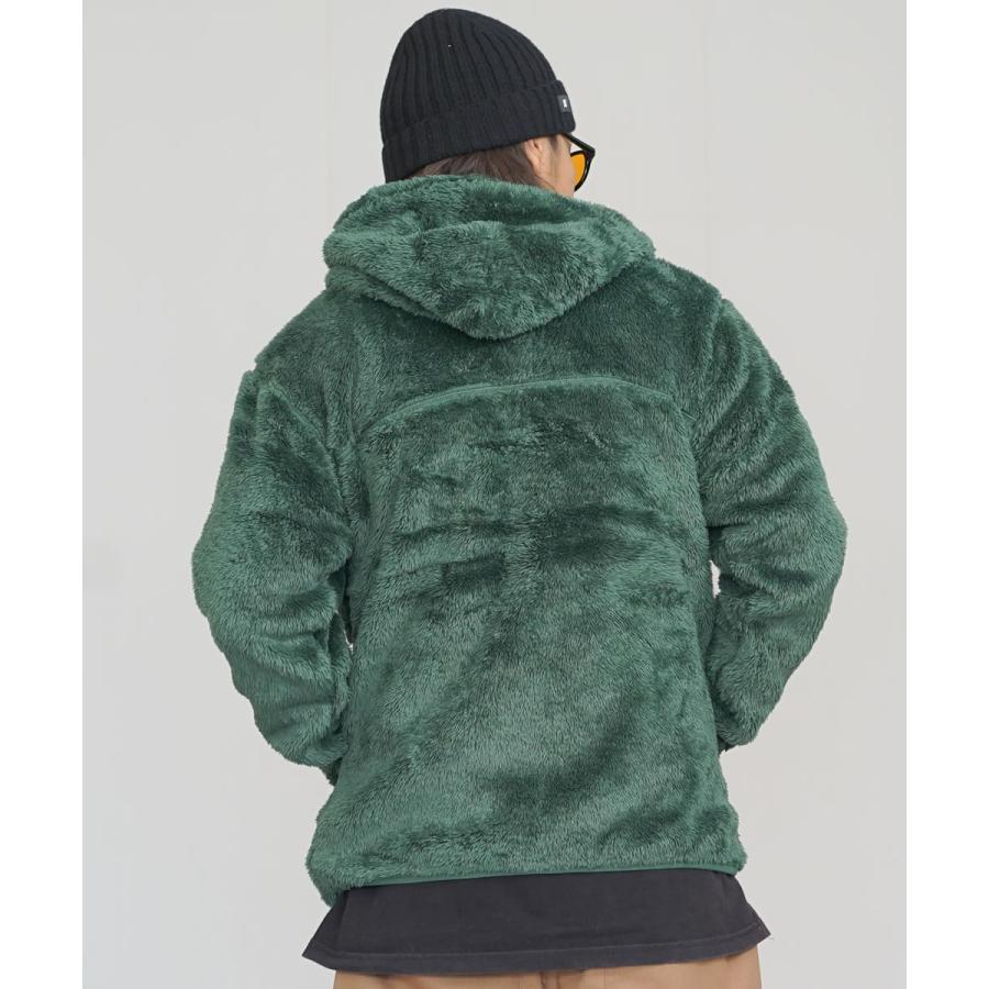 チャンピオン パーカー メンズ シャギーボアフリース ジップアップ 抗菌防臭 静電気防止 Champion ジップフーデッドジャケット 23FW ベーシック C3-Y615 | Champion | 18