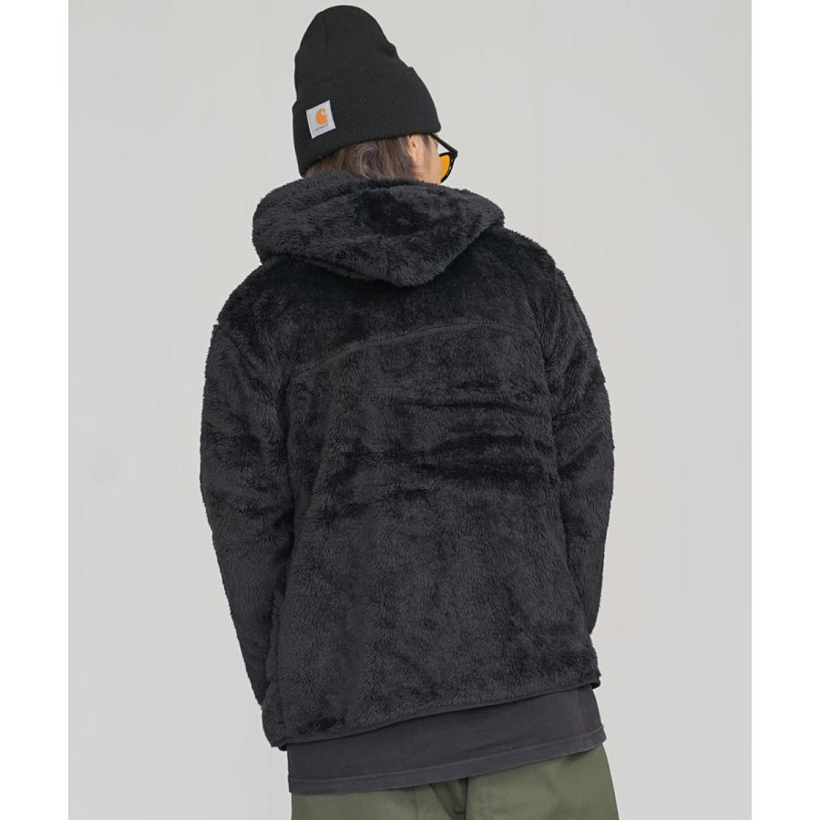 チャンピオン パーカー メンズ シャギーボアフリース ジップアップ 抗菌防臭 静電気防止 Champion ジップフーデッドジャケット 23FW ベーシック C3-Y615 | Champion | 10