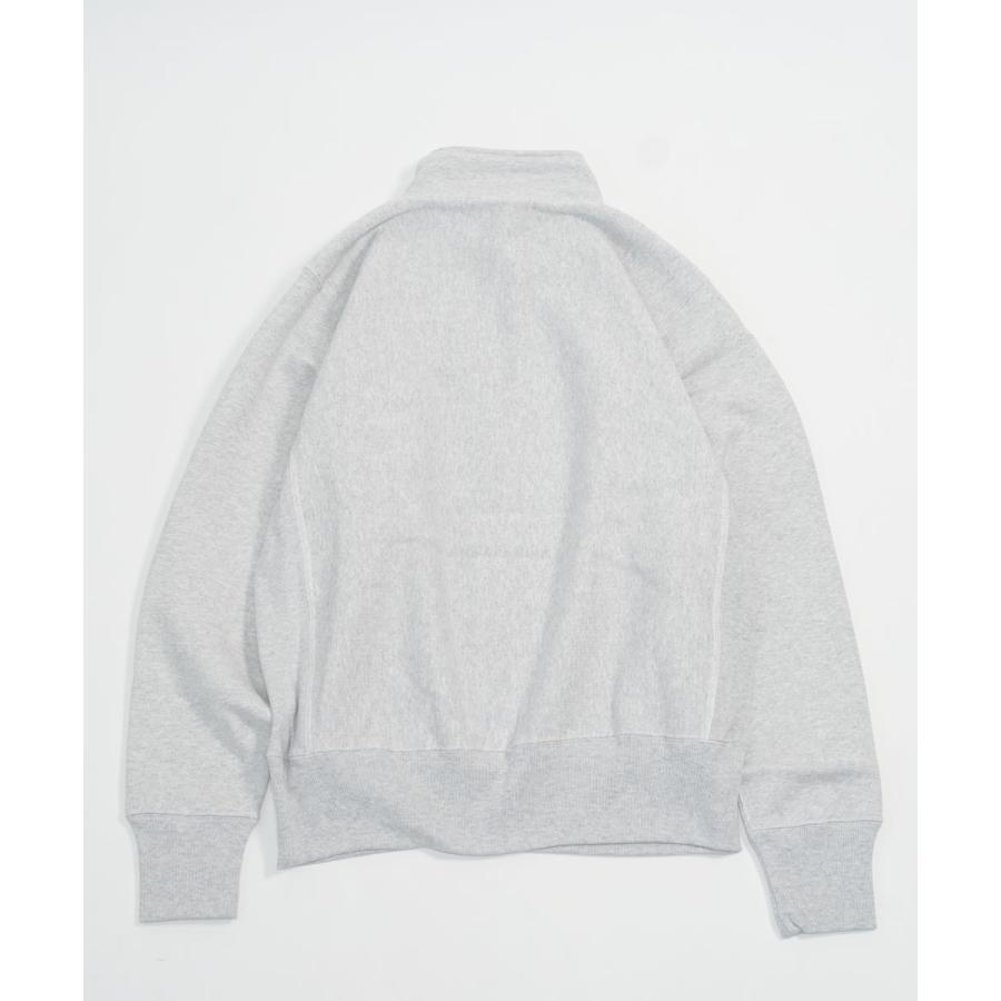 Champion リバースウィーブ ハーフジップスウェットシャツ　オートミール Champion リバースウィーブ ハーフジップスウェットシャツ