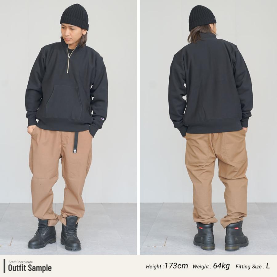 チャンピオン ハーフジップ トレーナー メンズ リバースウィーブ スウェット 裏起毛 Champion ハーフジップスウェットシャツ 23FW REVERSE WEAVE C3-Y017 | Champion | 07