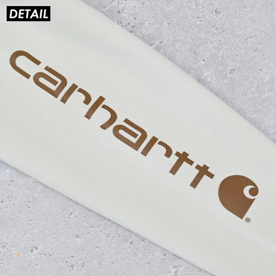 Carhartt カーハート パーカー メンズ 裏起毛 スウェット プルオーバー フーディー 袖ロゴ ワーク ブランド 大きいサイズ K288 USA企画 | Carhartt | 20