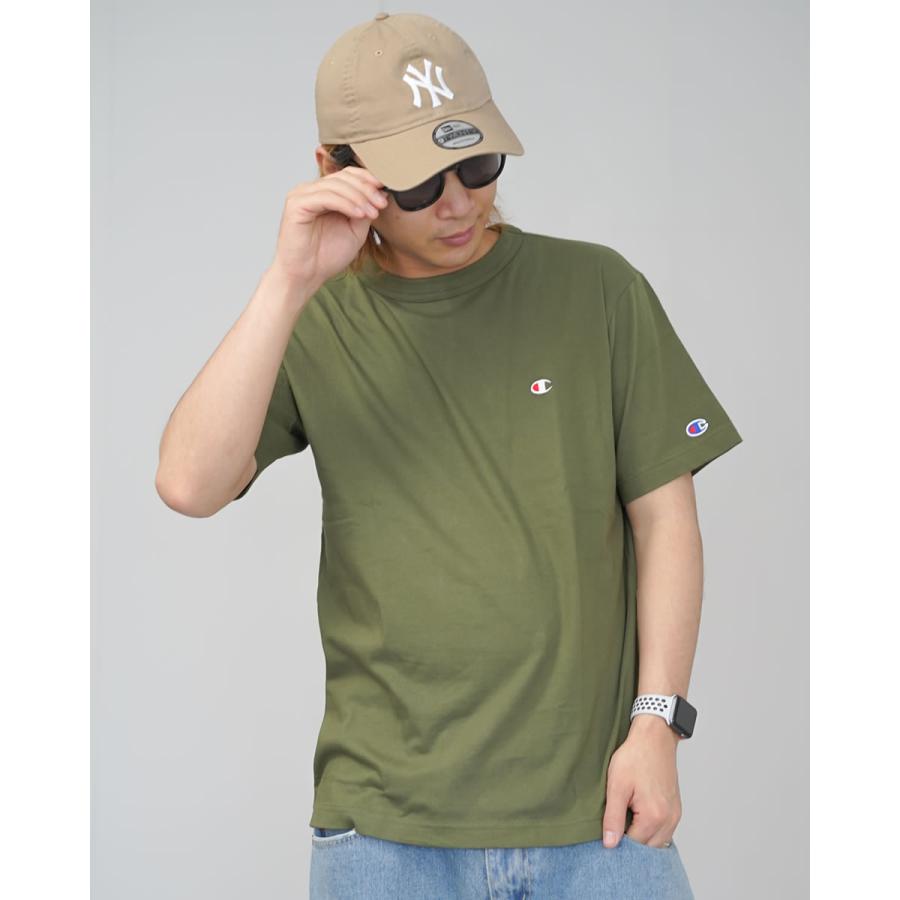 Champion チャンピオン Tシャツ メンズ レディース ロゴ ワンポイントUSAコットン 23SS ベーシック C3-X352 | Champion | 25