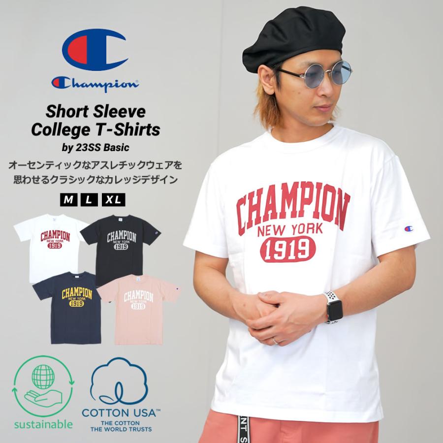 Champion チャンピオン ショートスリーブTシャツ メンズ 23SS