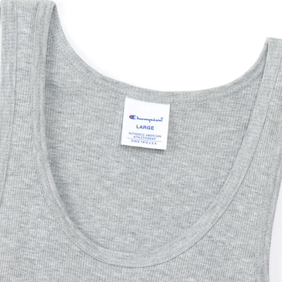 Champion チャンピオン タンクトップ メンズ レディース リブ