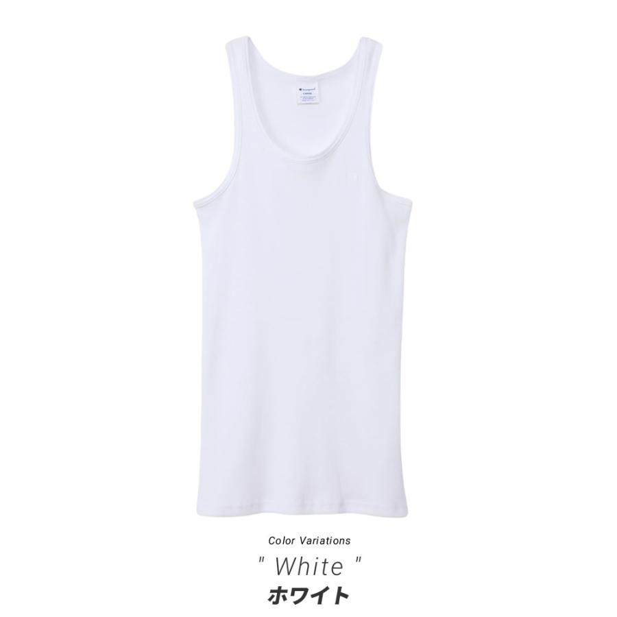 Champion チャンピオン タンクトップ メンズ レディース リブ ロゴ刺繍 ワンポイント USAコットン 23SS ベーシック C3-X362 | Champion | 10