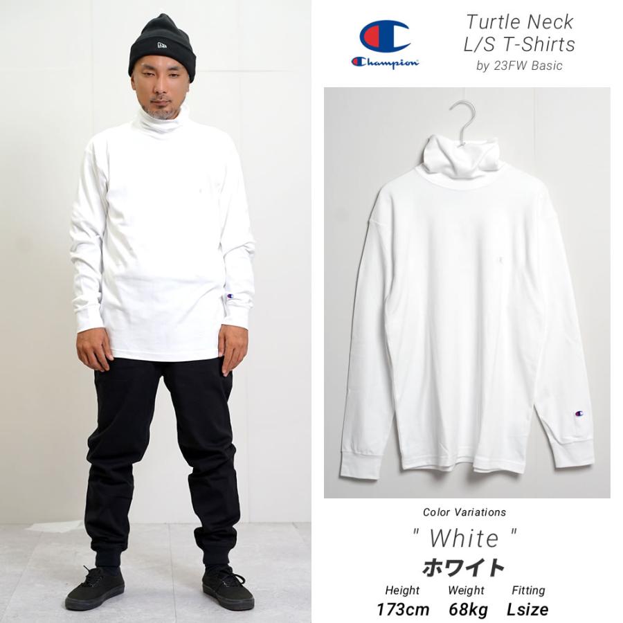 Champion チャンピオン タートルネック ロングスリーブTシャツ