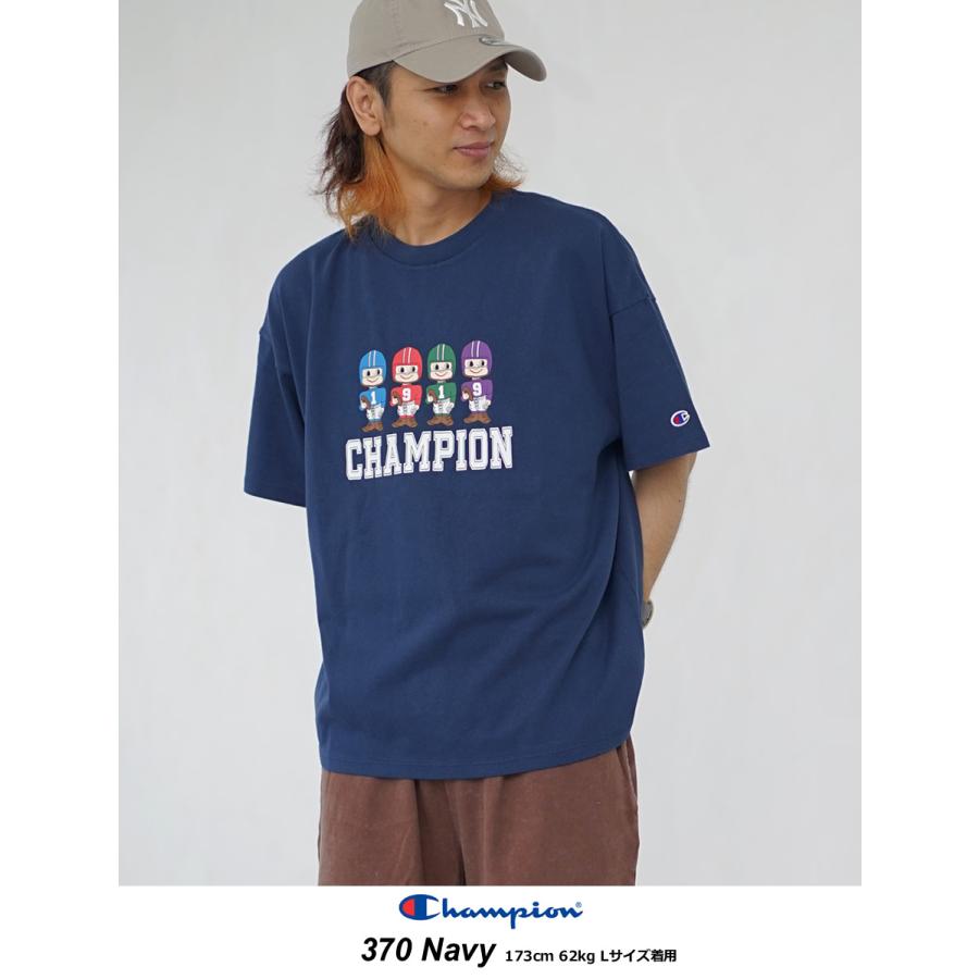 チャンピオン Tシャツ メンズ 半袖 ショートスリーブTシャツ  カジュアル Champion 24SS C3-Z325 | Champion | 04