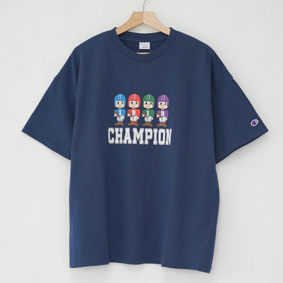 チャンピオン Tシャツ メンズ 半袖 ショートスリーブTシャツ  カジュアル Champion 24SS C3-Z325 | Champion | 19