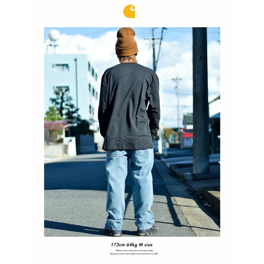 カーハート Carhartt ロンt 長袖 ポケットtシャツ メンズ レディース K126 ヘビーウェイト オーバーサイズ 大きいサイズ ワーク ブランド Usaモデル Chtt001 Deep B系 ストリートファッション 通販 Yahoo ショッピング