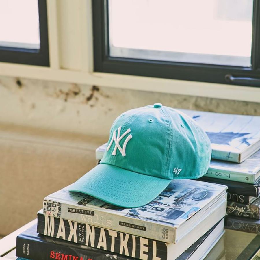 47Brand フォーティーセブンブランド キャップ 帽子 メンズ レディース CLEAN UP クリーンナップ MLB ニューヨーク・ヤンキース ブランド NY ロゴ