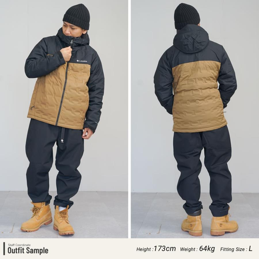 【美品 厚地 高機能】極暖 中綿入り【L】US コロンビア スノージャケット Columbia コロンビア ダウンジャケット メンズ 650FP アウター