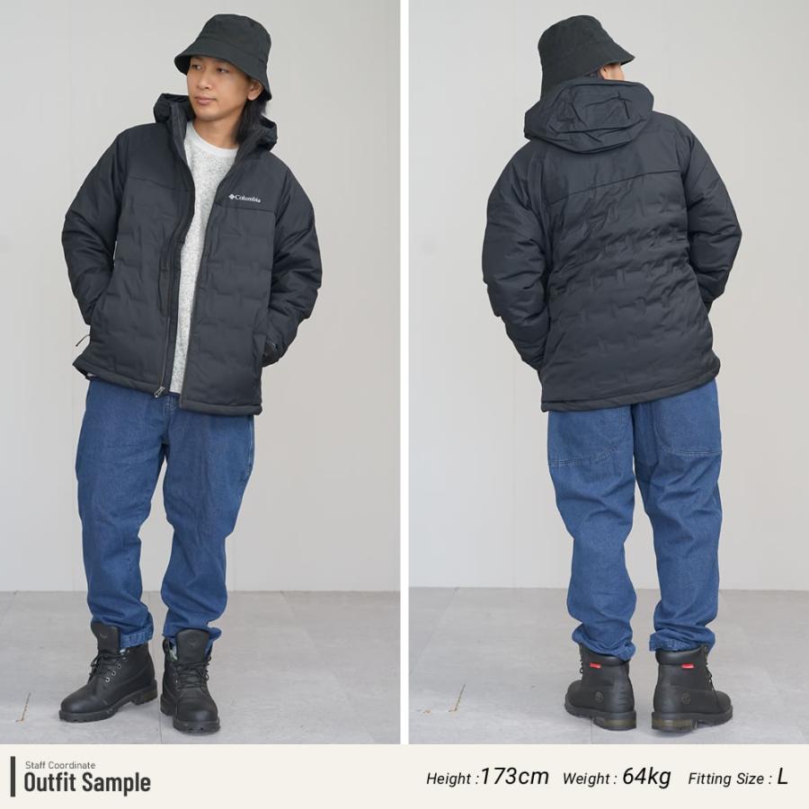 コロンビア ダウンジャケット メンズ 650FP アウター フード付き 軽量 防水 透湿 オムニーヒートインフィニティ Columbia GRAND TREK II DOWN HOODED JACKET | Columbia | 07