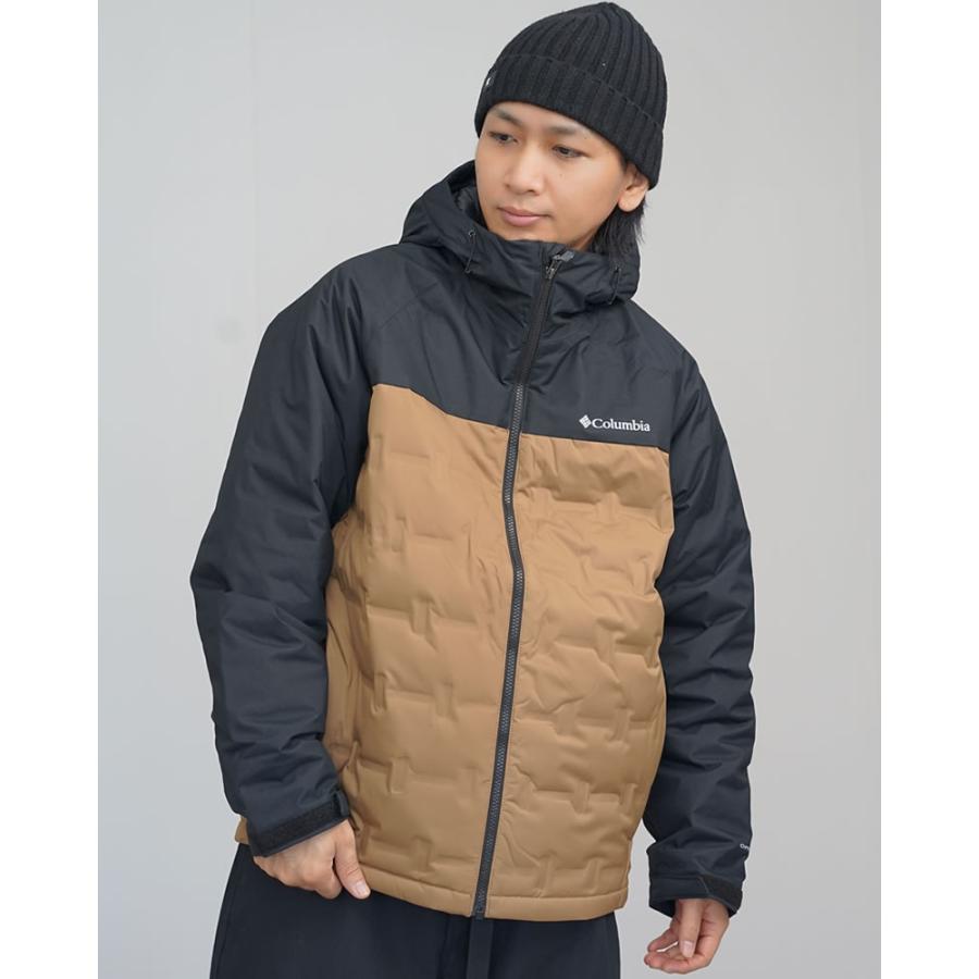 A5194 コロンビア ダウンジャケット ジャンパー フード フェザー 紺 S ウエストリッジダウンジャケット(S Collegiate Navy