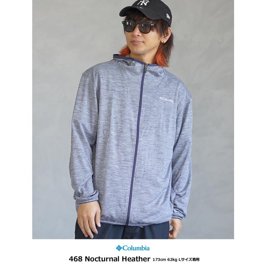 コロンビア マウンテンパーカー ナイロンジャケット メンズ アウター 撥水 ジャケット ポーラー パイオニア II フルジップ フーディー XM8206 | Columbia | 02