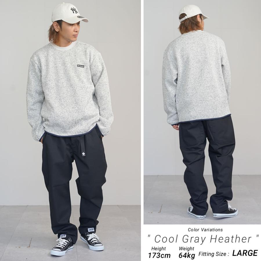 コロンビア セーターライク フリース メンズ Columbia Lovell Ridge Crew ラヴェルリッジクルー PM0672 | Columbia | 10