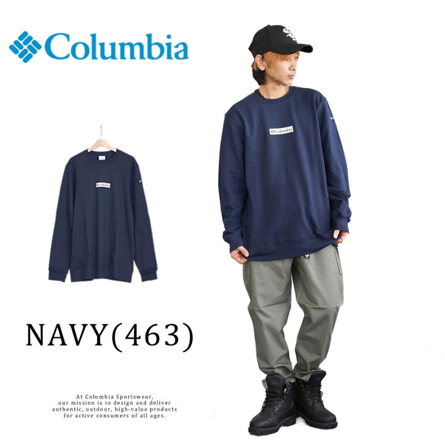 コロンビア トレーナー クルーネック スウェット メンズ 裏地起毛 columbia トレック クルー スウェット AM0954 | Columbia | 08