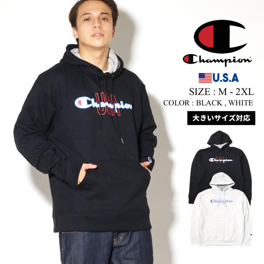 Champion チャンピオン スウェット パーカー メンズ プルオーバー 裏起毛 ゆったり ブランド アメカジ GF89H 586232 USA企画 | Champion | 02