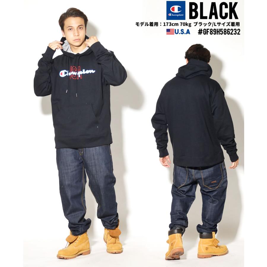 Champion チャンピオン スウェット パーカー メンズ プルオーバー 裏起毛 ゆったり ブランド アメカジ GF89H 586232 USA企画 | Champion | 03