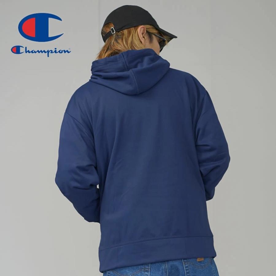 Champion チャンピオン パーカー メンズ 裏起毛 スウェット プルオーバー オーバーサイズ POWERBLEND GRAPHIC HOODIE GF89H USA企画 | Champion | 02