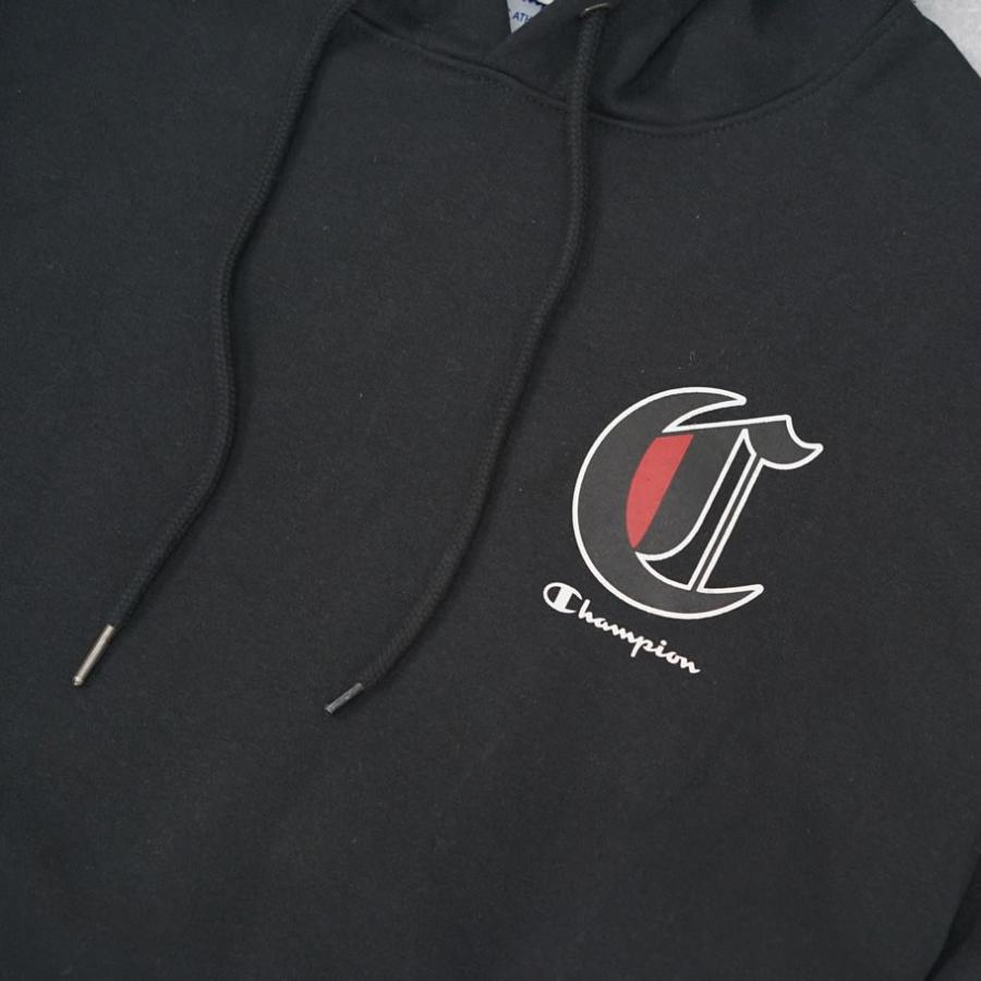 Champion チャンピオン パーカー メンズ 裏起毛 スウェット プルオーバー オーバーサイズ POWERBLEND GRAPHIC HOODIE GF89H 586NKA USA企画 | Champion | 07