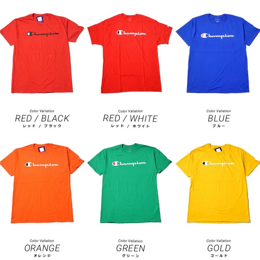 Champion チャンピオン Tシャツ メンズ レディース 半袖 ロゴ ゆったり 大きめ おしゃれ ブランド アメカジ 綿 GT23H Y06794 USA企画 | Champion | 22