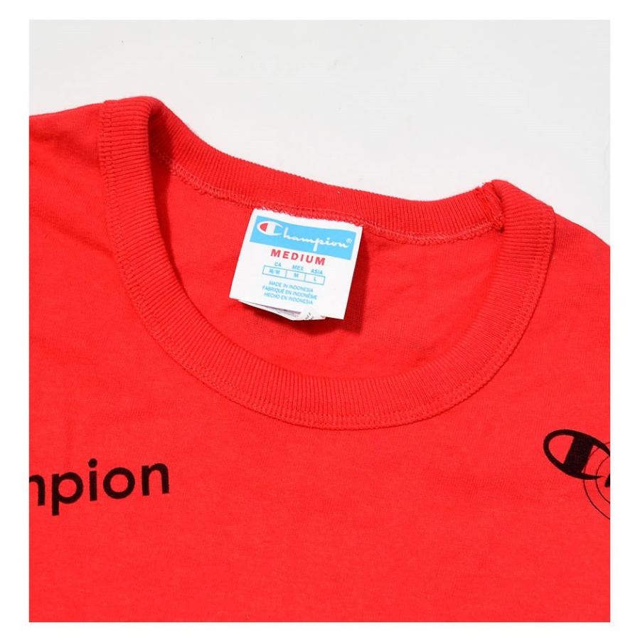 Champion チャンピオン Tシャツ メンズ ロゴプリント 総柄 おしゃれ ブランド アメカジ T1919S 586404 USA企画 | Champion | 03