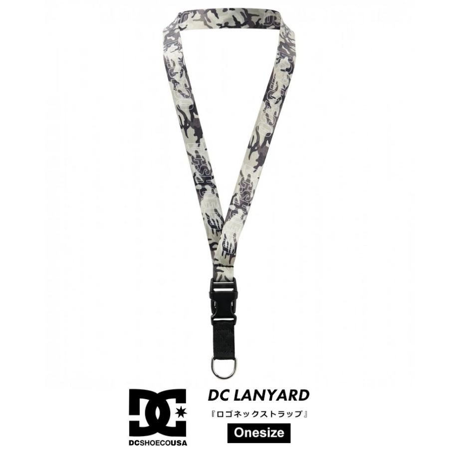 DC SHOES ディーシーシューズ ネックストラップ DC LANYARD カモ | DC SHOES