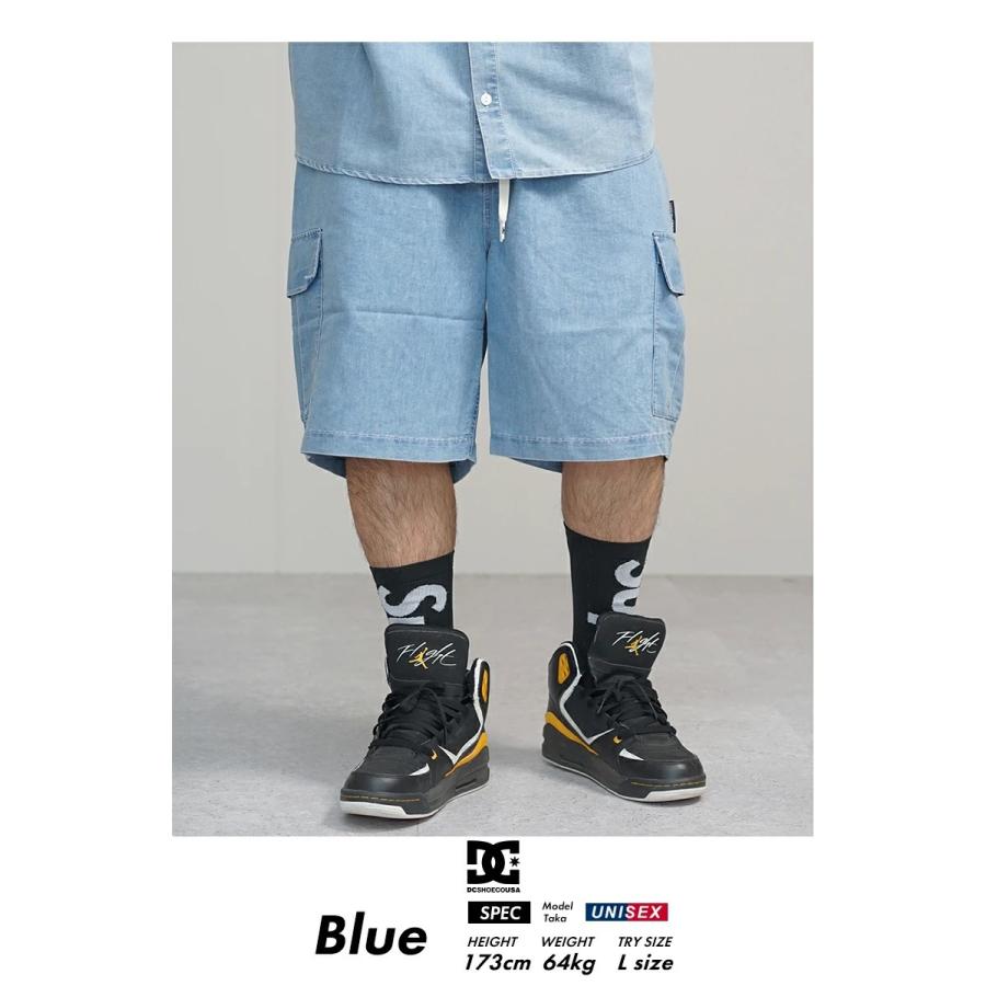 DC SHOES ディーシーシューズ デニム カーゴ ハーフパンツ ショートパンツ メンズ 23 LT CARGO SHORT インディゴ | DC SHOES | 02